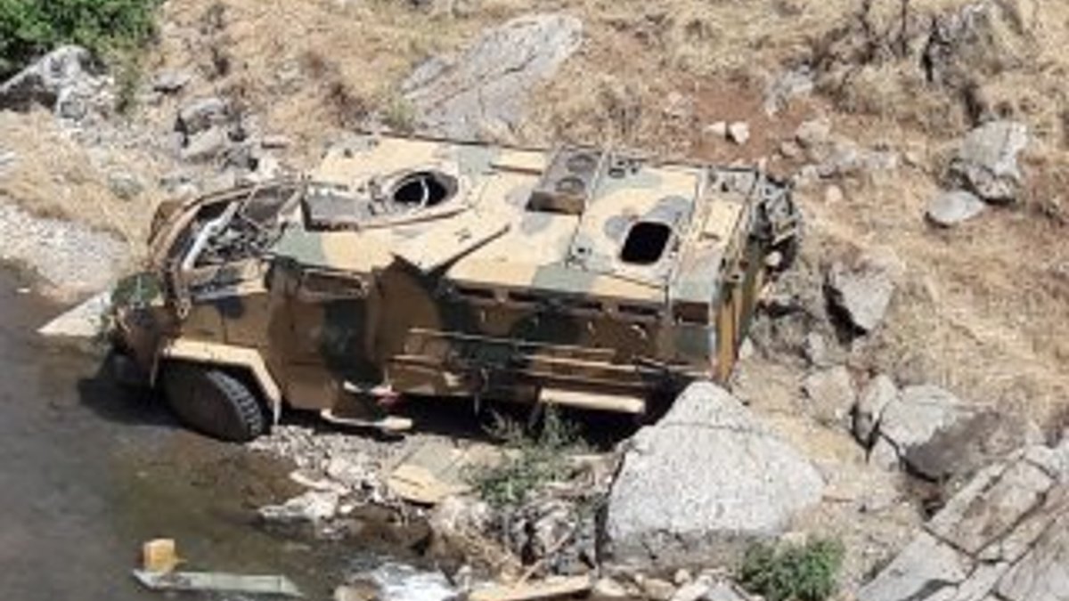 Şırnak’ta askeri araç şarampole yuvarlandı: 1 ölü 12 yaralı