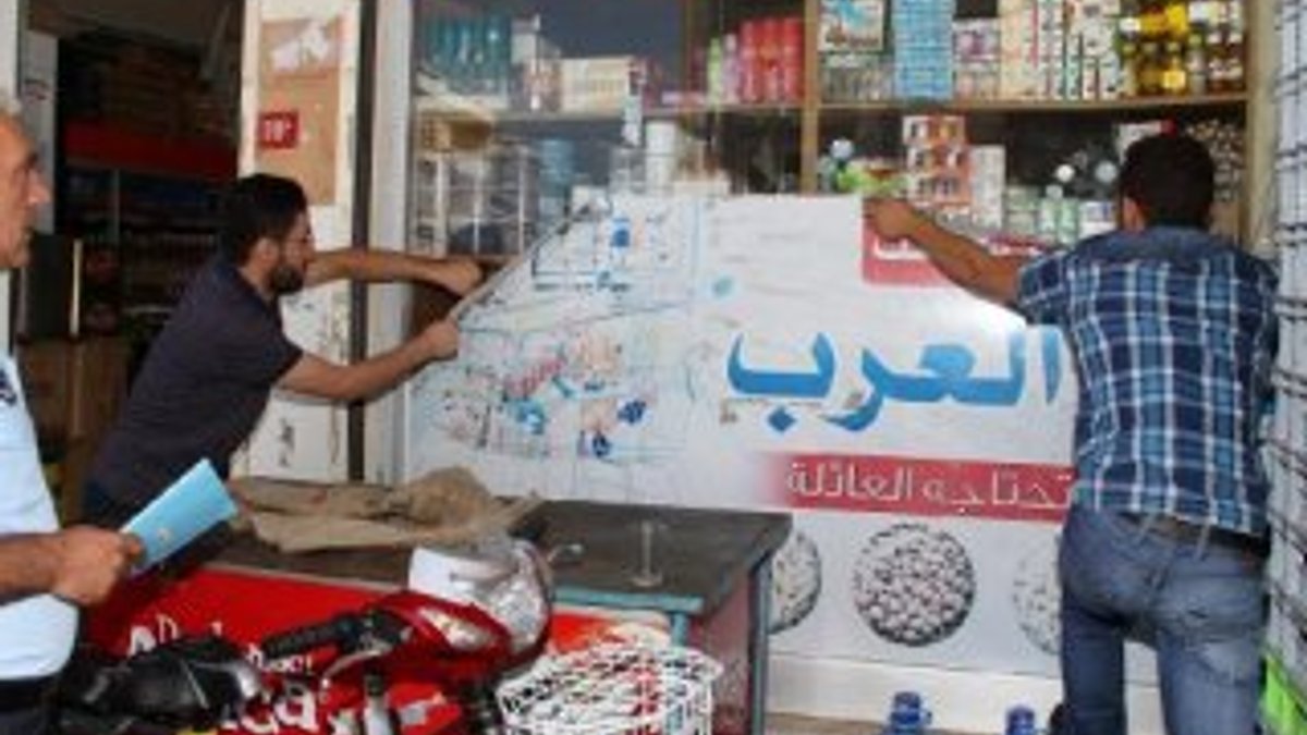Esenyurt’taki Suriyeli esnafa Türkçe tabela uyarısı
