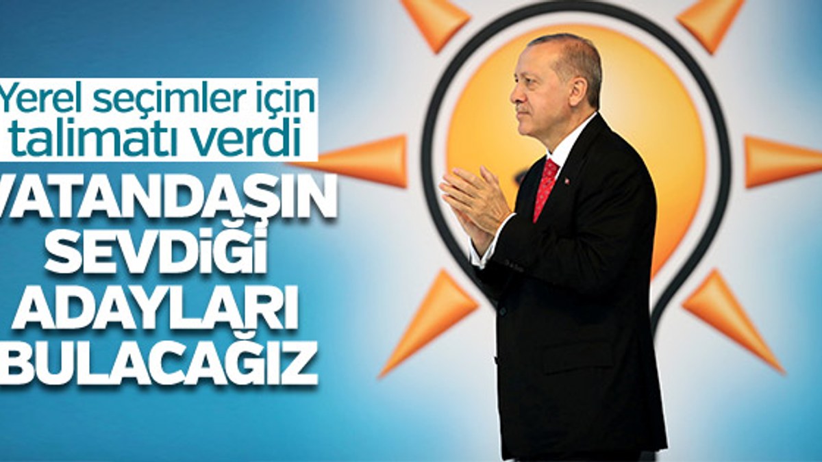Cumhurbaşkanı Erdoğan'ın hedefi yerel seçimler
