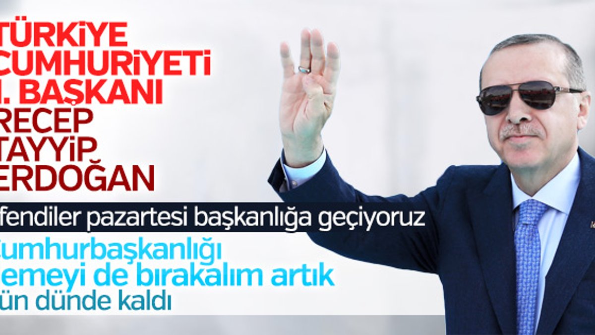 Cumhurbaşkanı Erdoğan 9 Temmuz'da yemin edecek