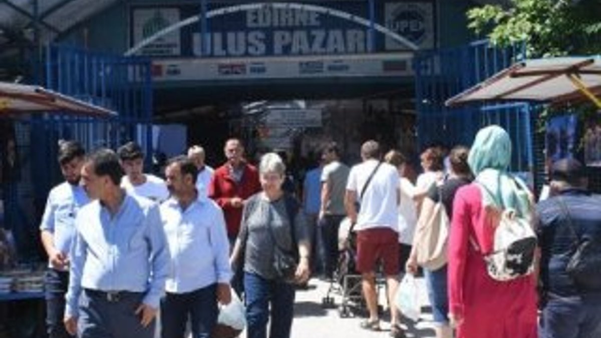 Bulgarlar Edirne'den alışveriş yapıyor
