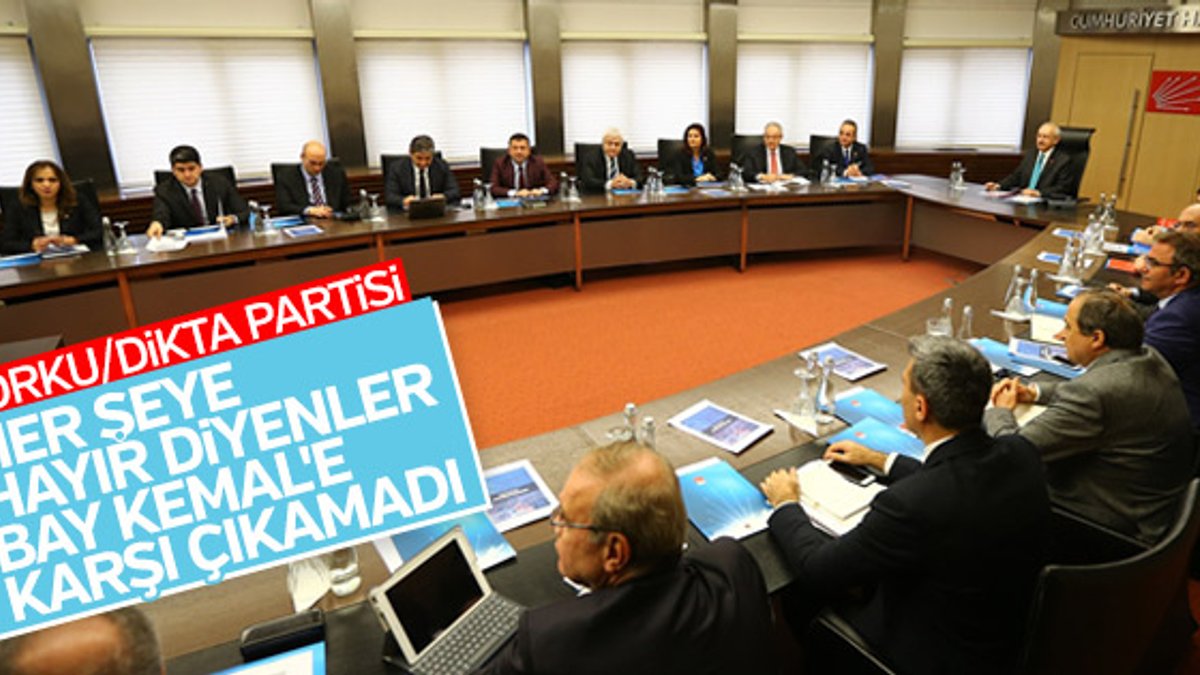 CHP'nin MYK kararı: Kılıçdaroğlu'nun arkasındayız