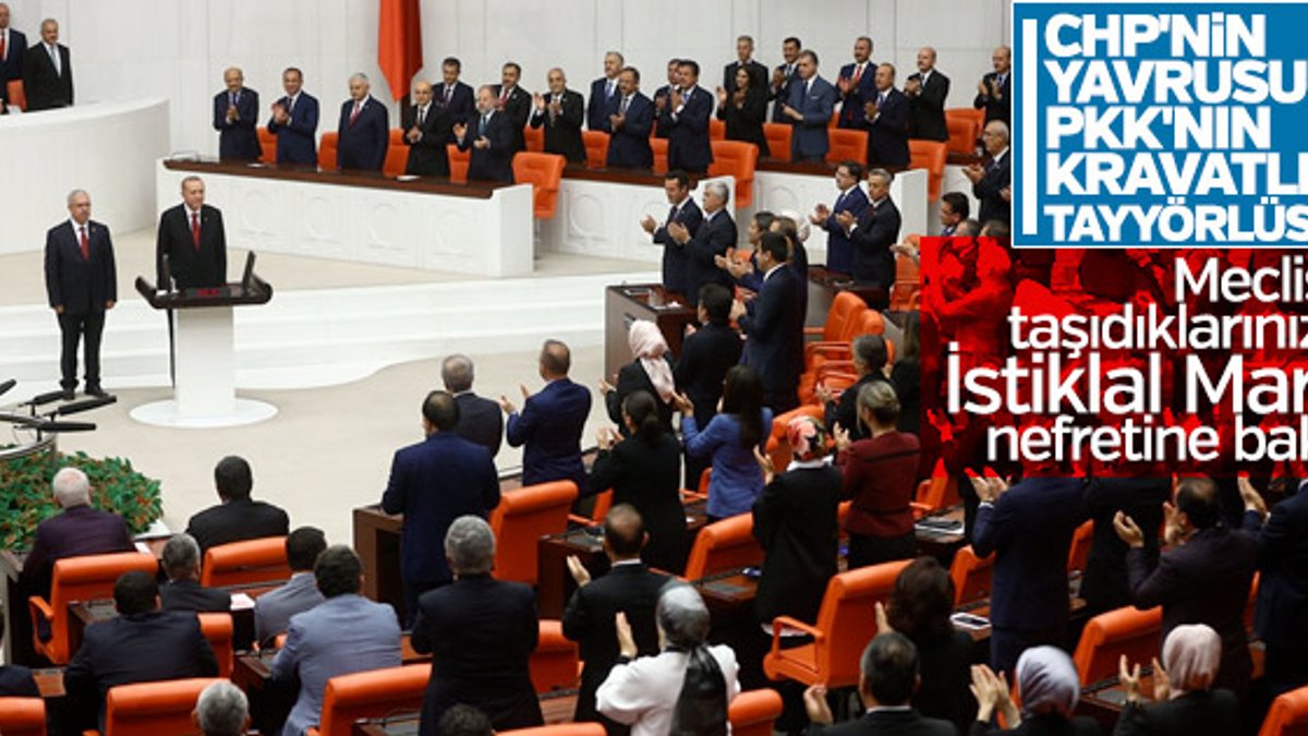 HDP'li milletvekilleri İstiklal Marşı okumadı