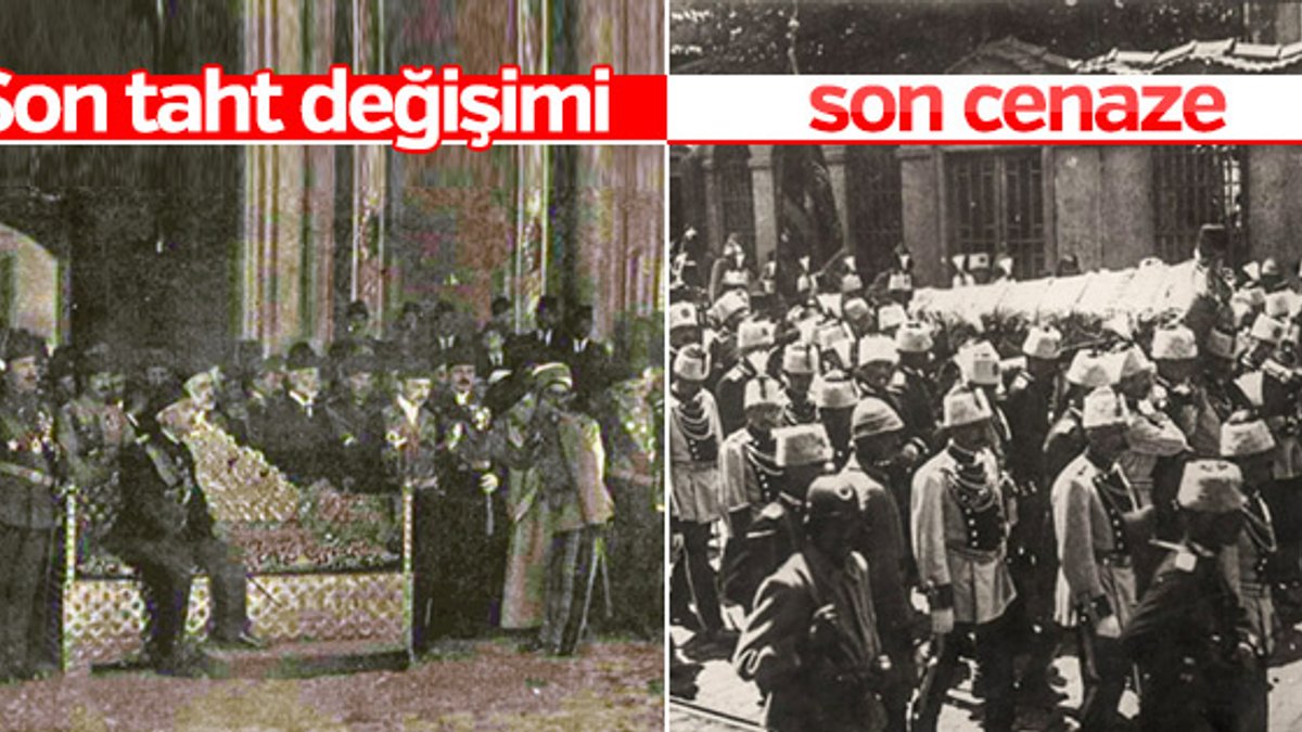 Osmanlı Sarayı'nda son cenaze ve son cülûs