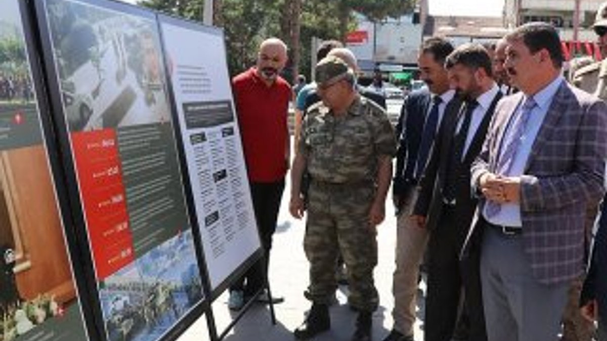 Erzincan'da 15 Temmuz sergisi açıldı