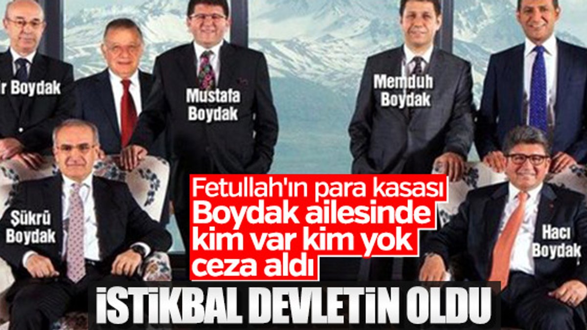 Boydak Holding davası sonuçlandı