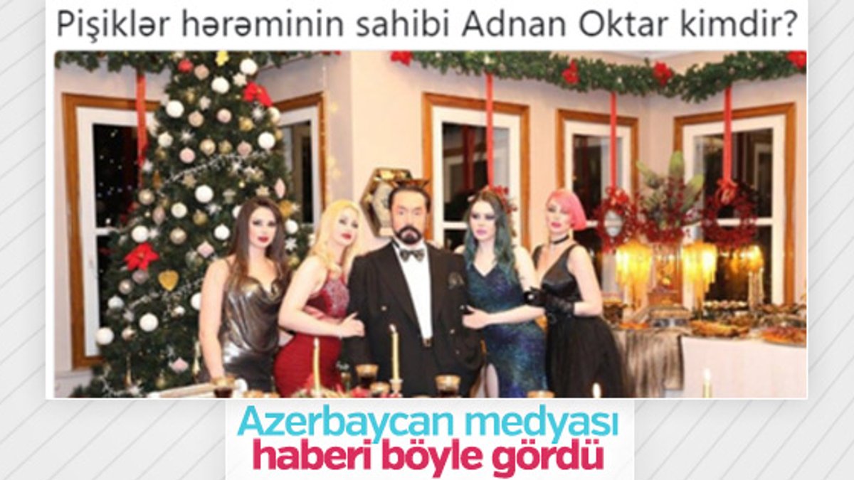 Adnan Oktar Azerbaycan basınında