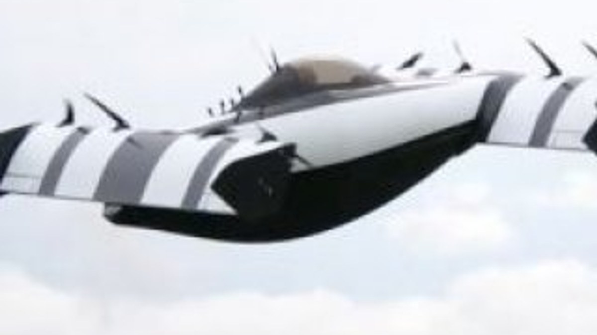 Uçan araba BlackFly tanıtıldı