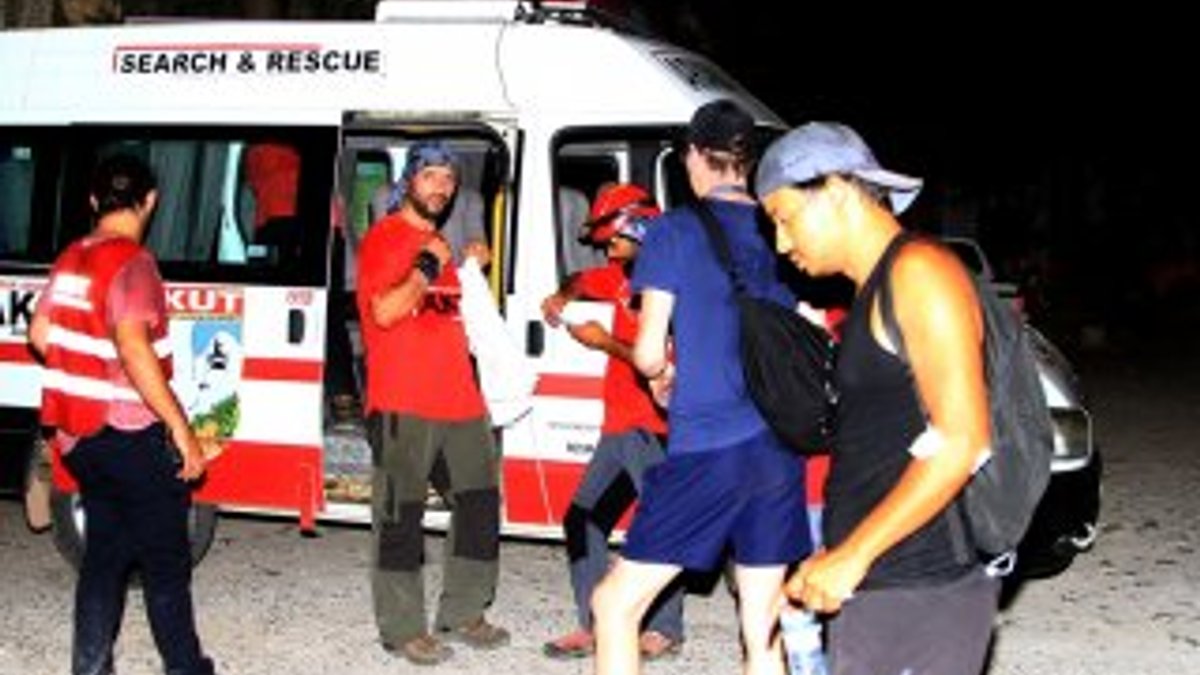 Muğla'da kaybolan 2 turiste ulaşıldı