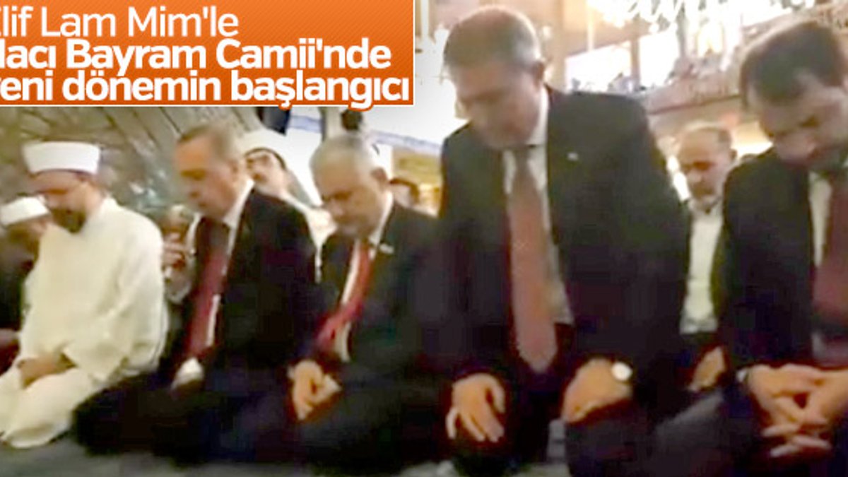 Başkan Erdoğan'dan Kuran tilaveti