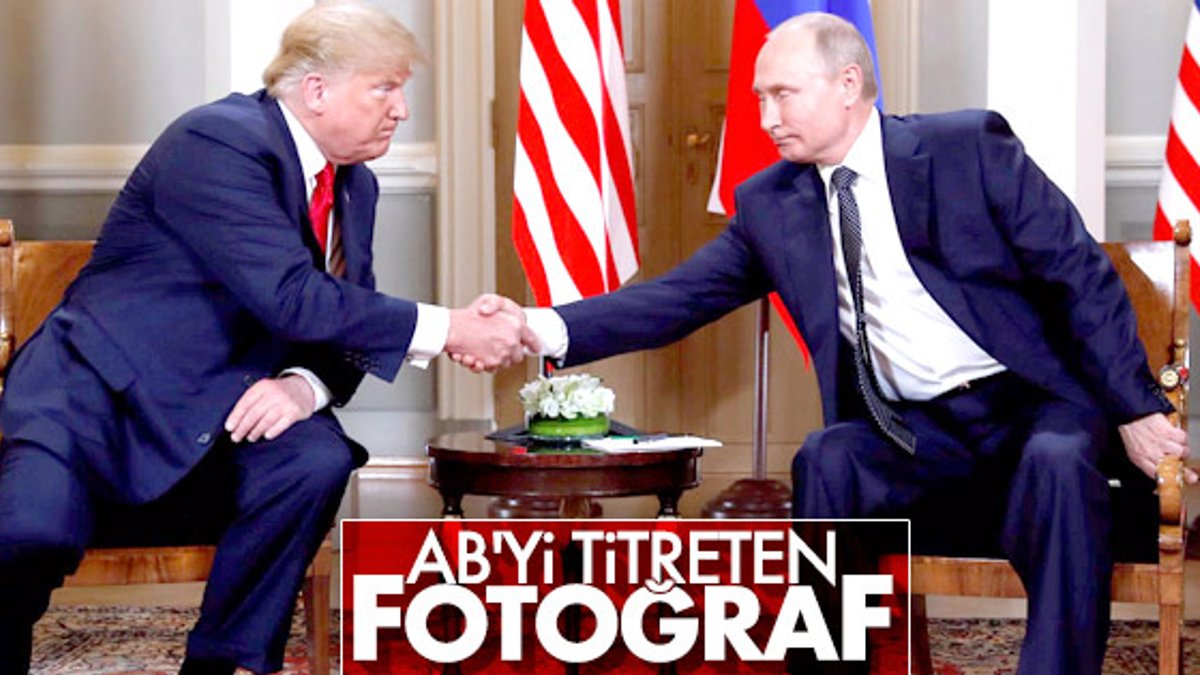 Helsinki'de Putin-Trump görüşmesi