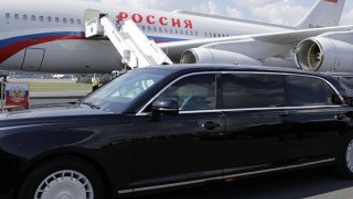 Putin'in limuzini ilk kez ülke dışına çıktı