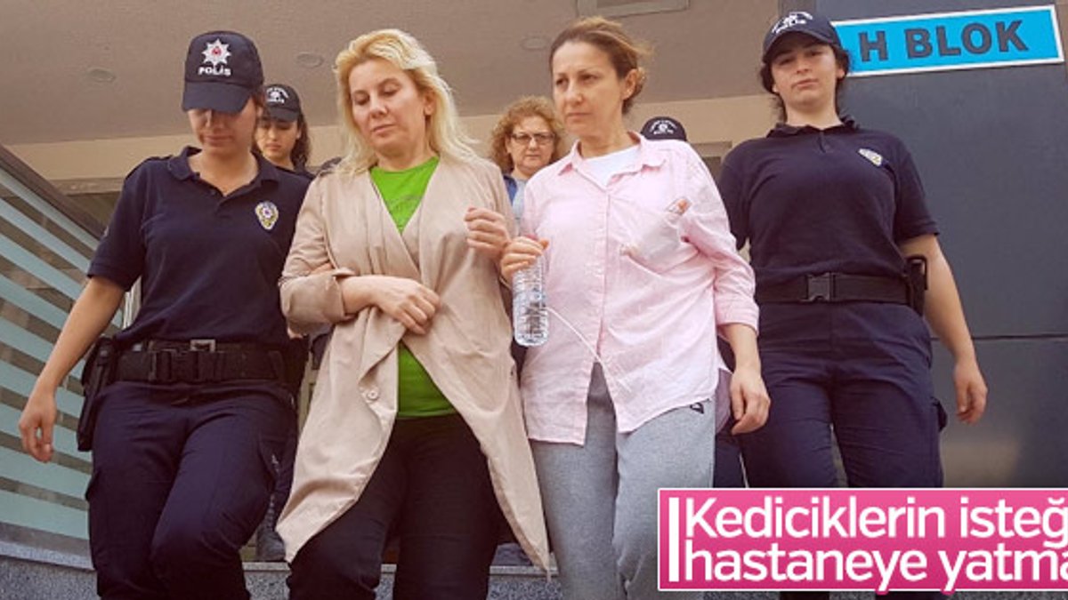 Adnan Oktar'ın kediciklerinin hastaneye yatma isteği