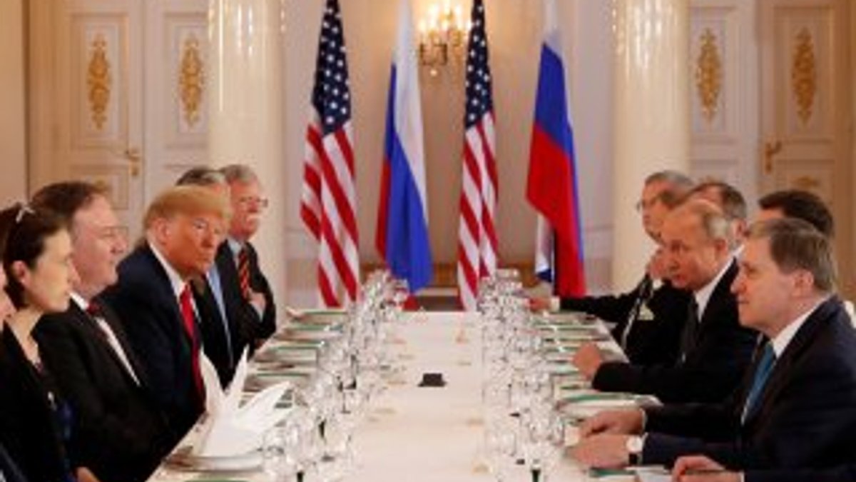 Helsinki'de Putin-Trump görüşmesi sona erdi