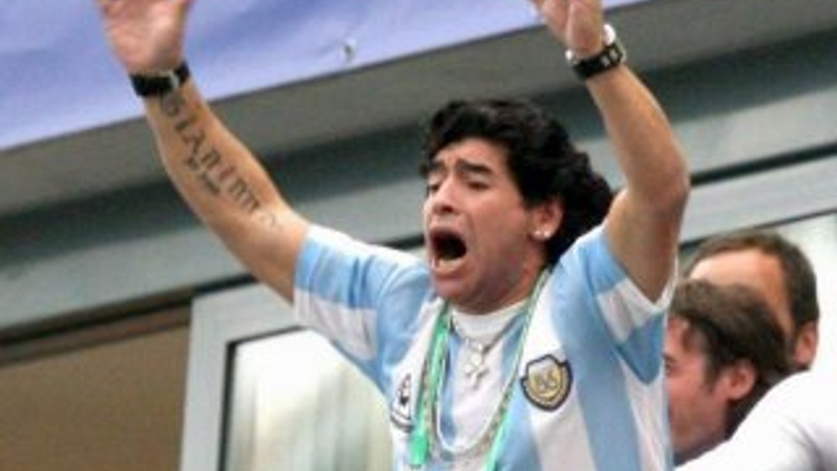 Maradona'dan Filistin halkına destek