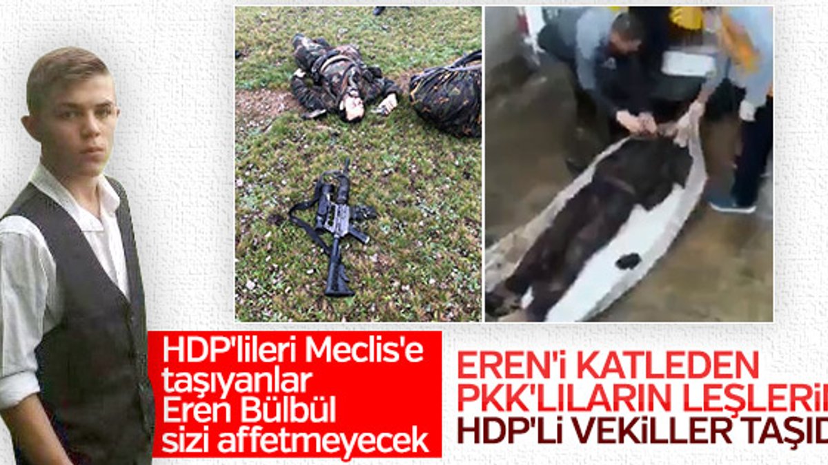 HDP'li 2 vekil PKK'lı cenazesine katıldı