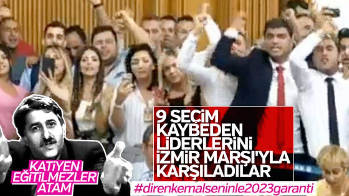 Kemal Kılıçdaroğlu İzmir Marşı ile karşılandı