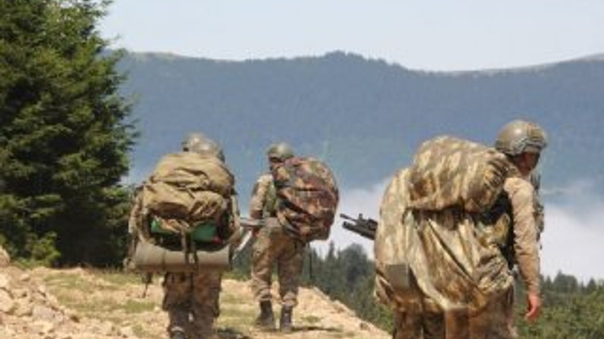 Gümüşhane'de PKK'lı teröristlere operasyon