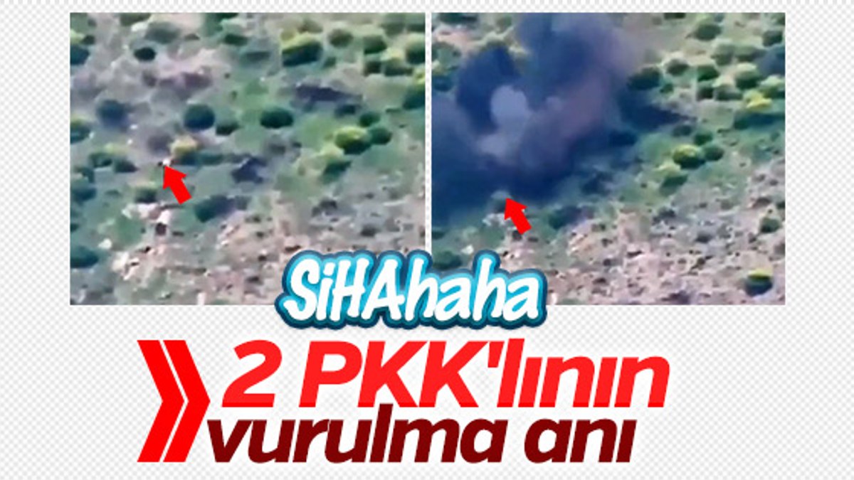 SİHA vurdu: 2 PKK'lı öldürüldü