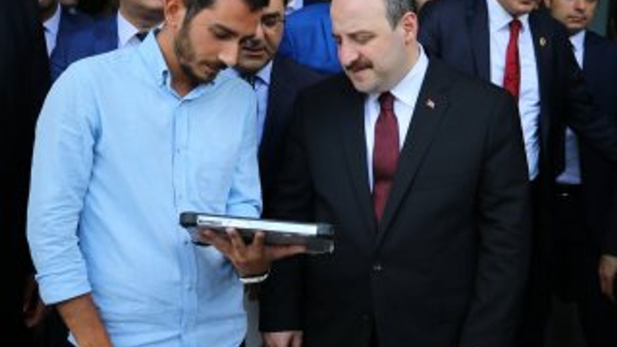 Bakan Mustafa Varank'ın ilk ziyareti Teknopark İstanbul'a