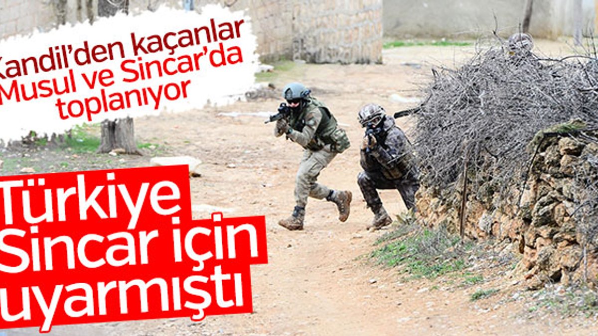 PKK Musul'a sığınak kazıyor