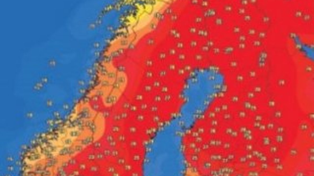 Avrupa 225 yılın en sıcağını yaşıyor