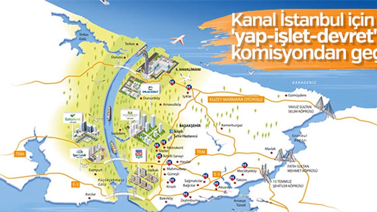 Kanal İstanbul'a yeni yasal düzenleme