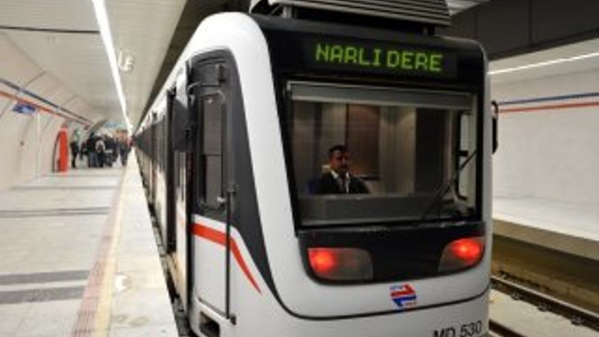 Narlıdere Metrosu’nda çalışmalar sürüyor