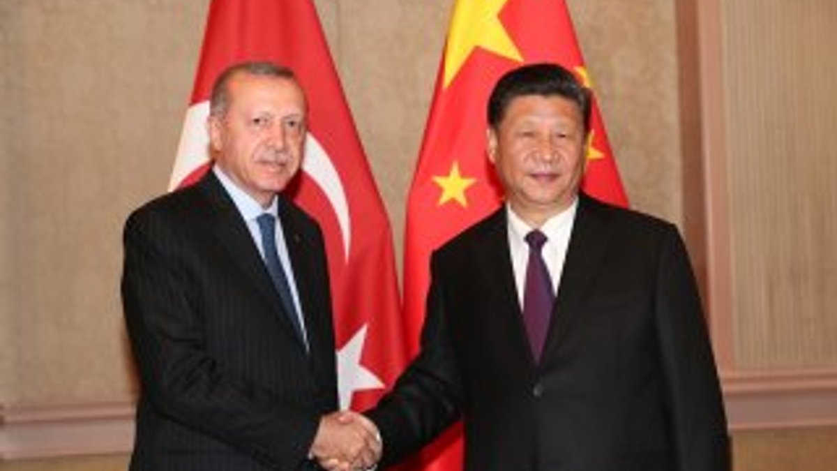 Başkan Erdoğan-Çin Devlet Başkanı görüşmesi
