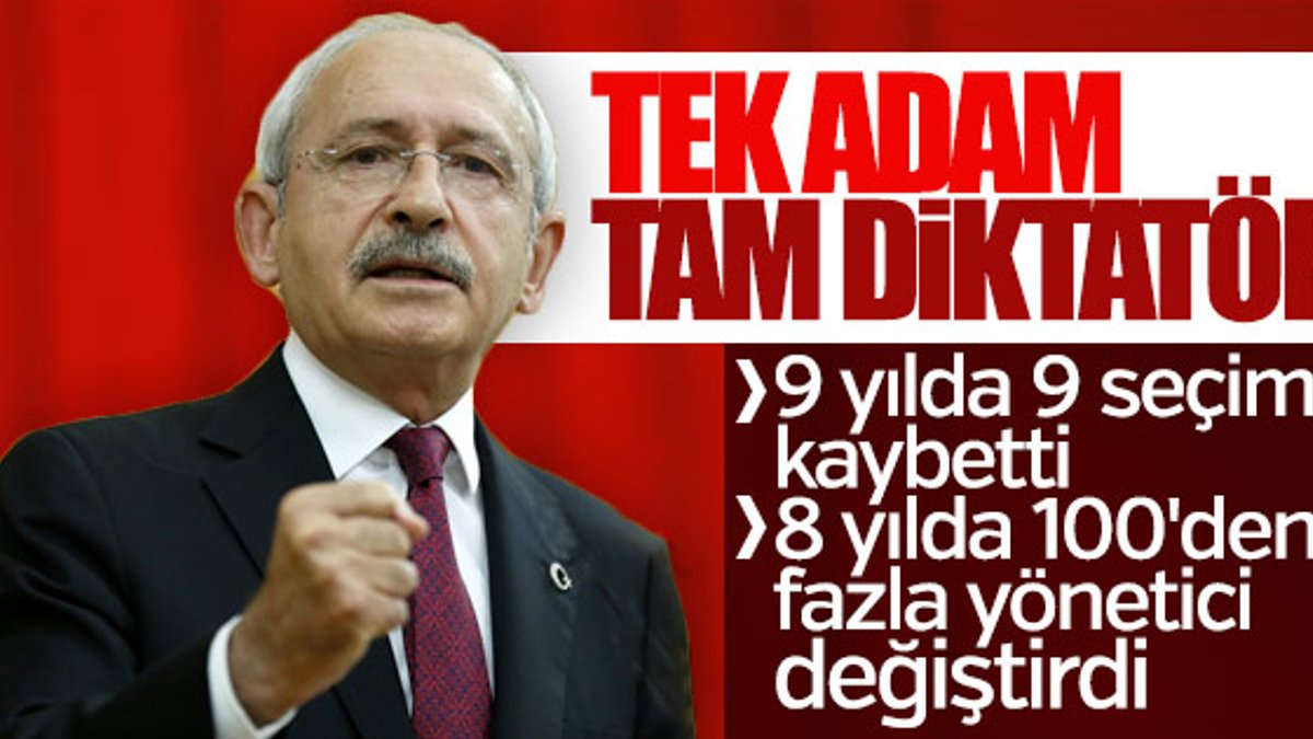 Kılıçdaroğlu 8 yılda 100'den fazla yönetici değiştirdi