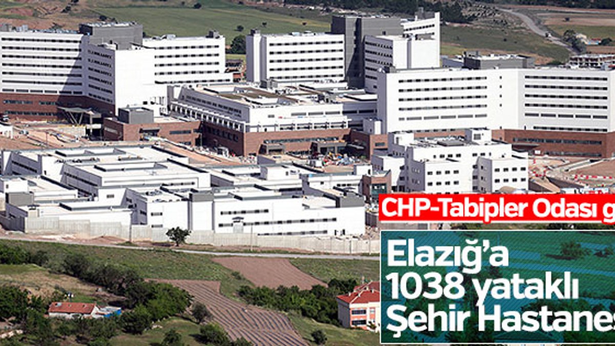 Türkiye’nin 6. şehir hastanesi Elazığ'da açılıyor