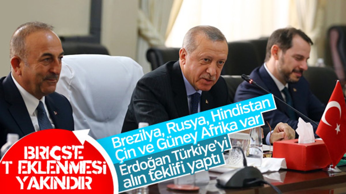 Erdoğan BRICS’e 'Türkiye'yi de alın' çağrısında bulundu