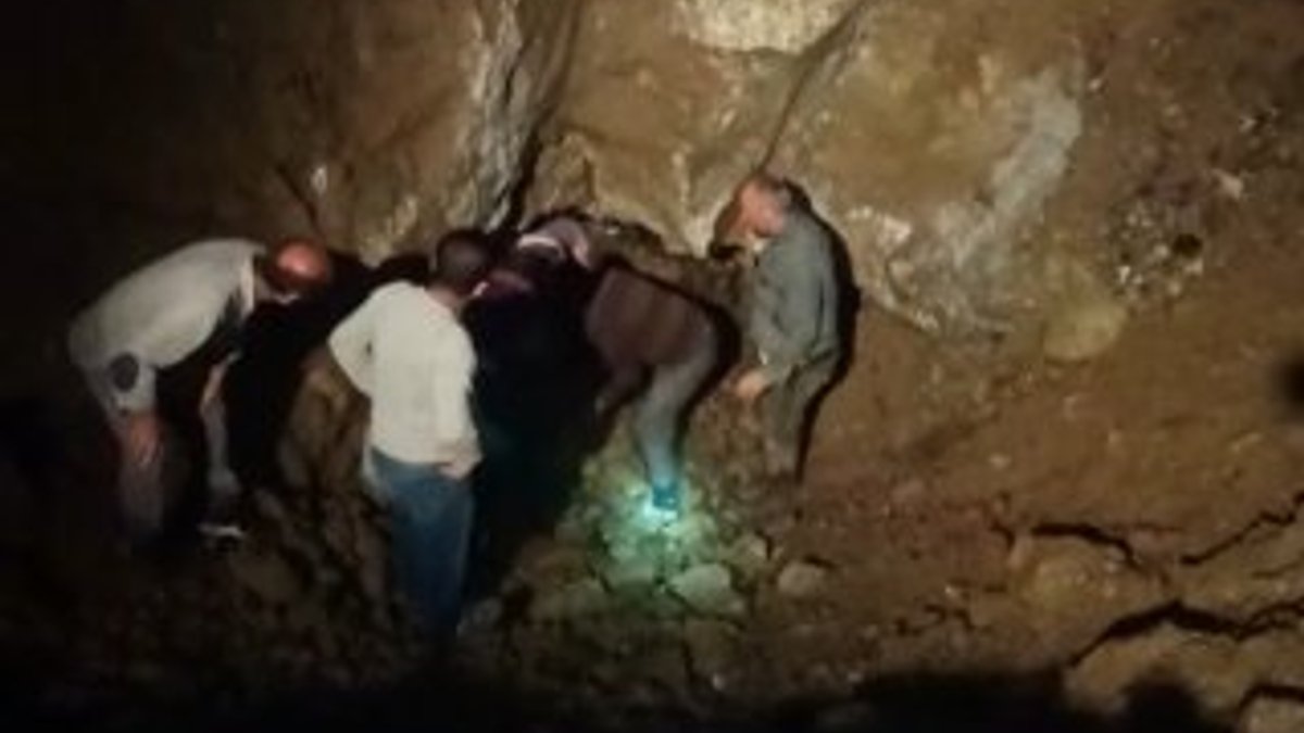 Maden ocağında mahsur kalan 4 kişi kurtarıldı