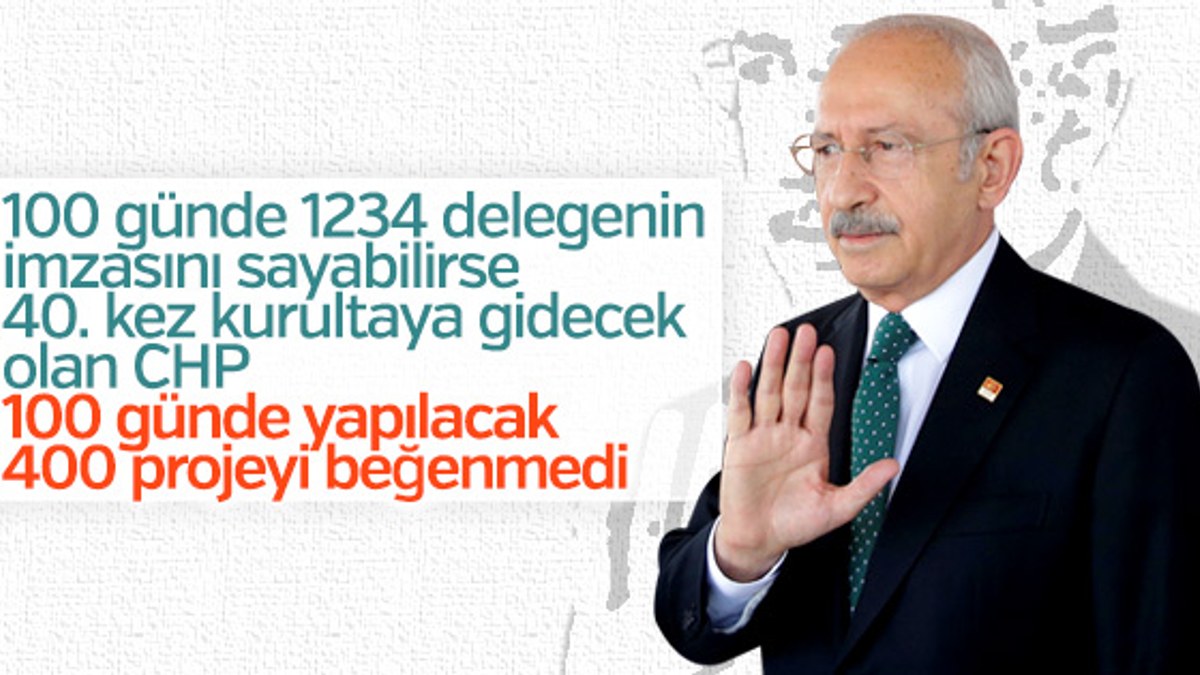 Kemal Kılıçdaroğlu 100 günlük eylem programını beğenmedi