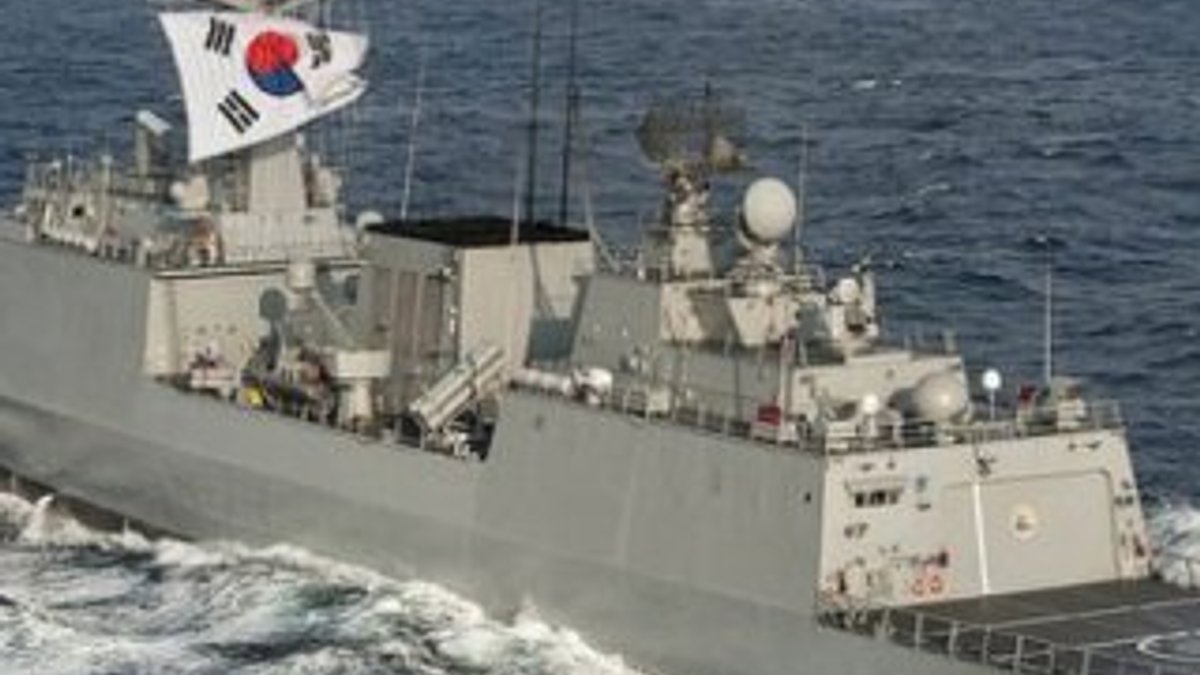Güney Kore: Libya'ya giden savaş gemisi insani yardım için