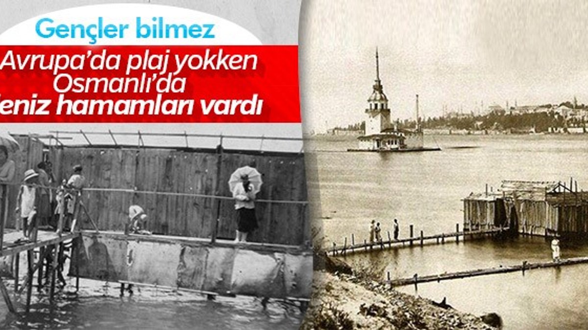 İstanbullular yüzmeyi burada öğrendi: Deniz Hamamları