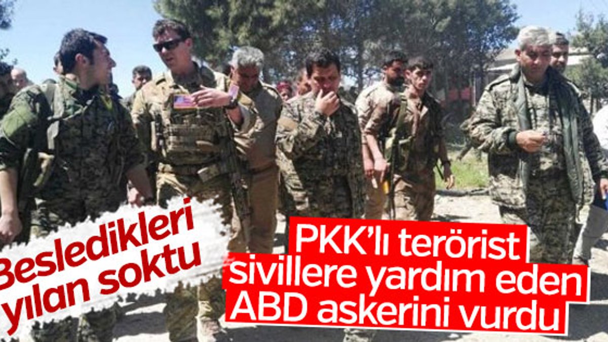PKK'lı terörist ABD askerini vurdu