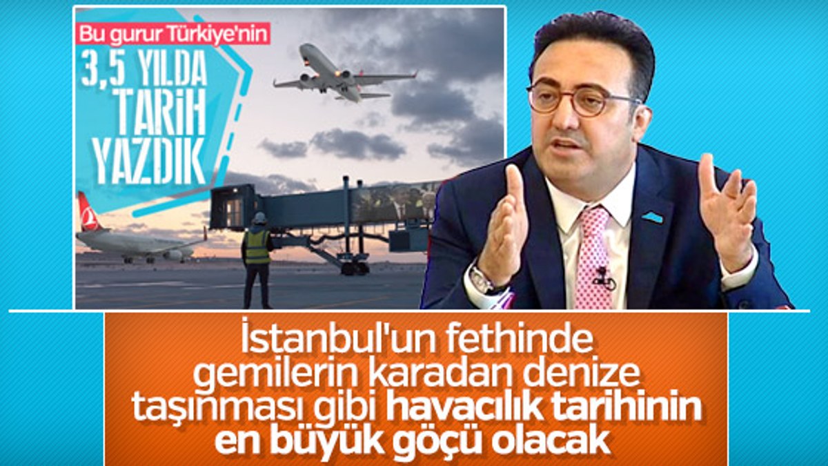 İlker Aycı, yeni havaalanına taşınma sürecini anlattı