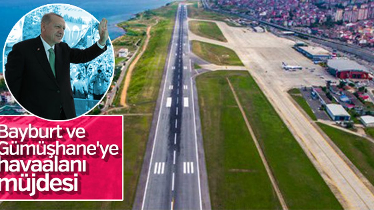 Başkan Erdoğan'dan iki ile havaalanı müjdesi