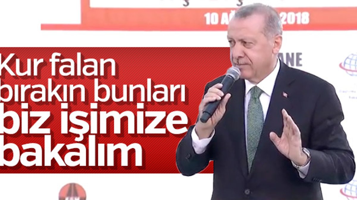 Başkan Erdoğan Gümüşhane'de