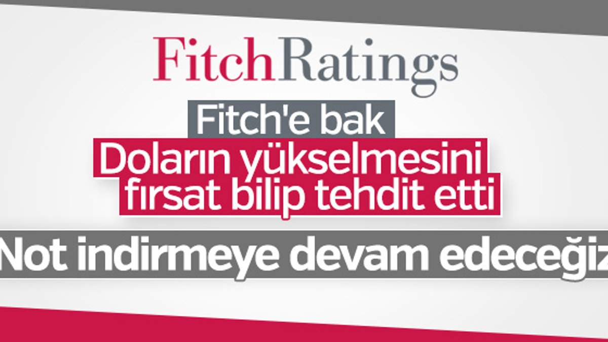 Fitch'ten Türkiye'ye acil müdahale çağrısı
