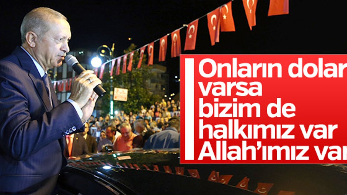 Başkan Erdoğan: Çeşitli kampanyalar yürütüyorlar