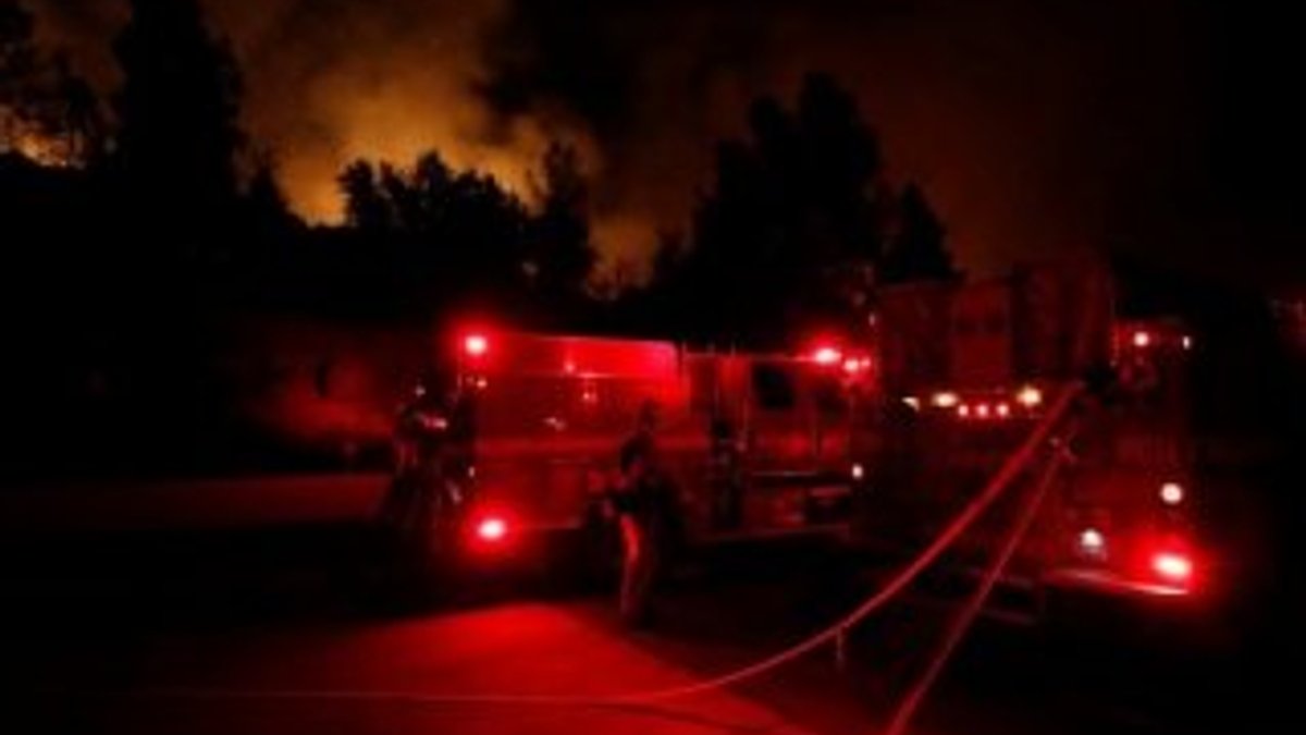 Kaliforniya'daki yangının sebebi komşusuna kızan adam
