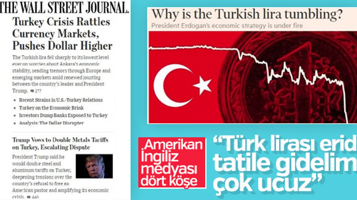 Türkiye-ABD krizi İngilizleri sevindirdi