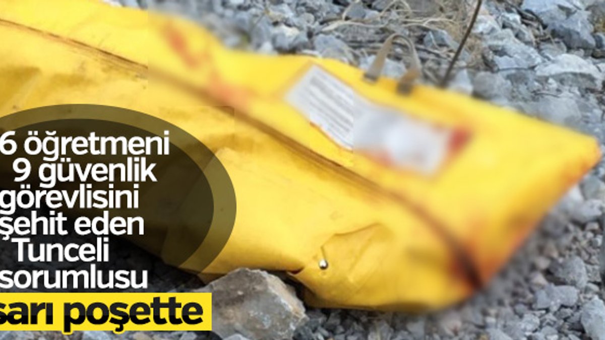 Tunceli'de kırmızı kategorideki terörist öldürüldü