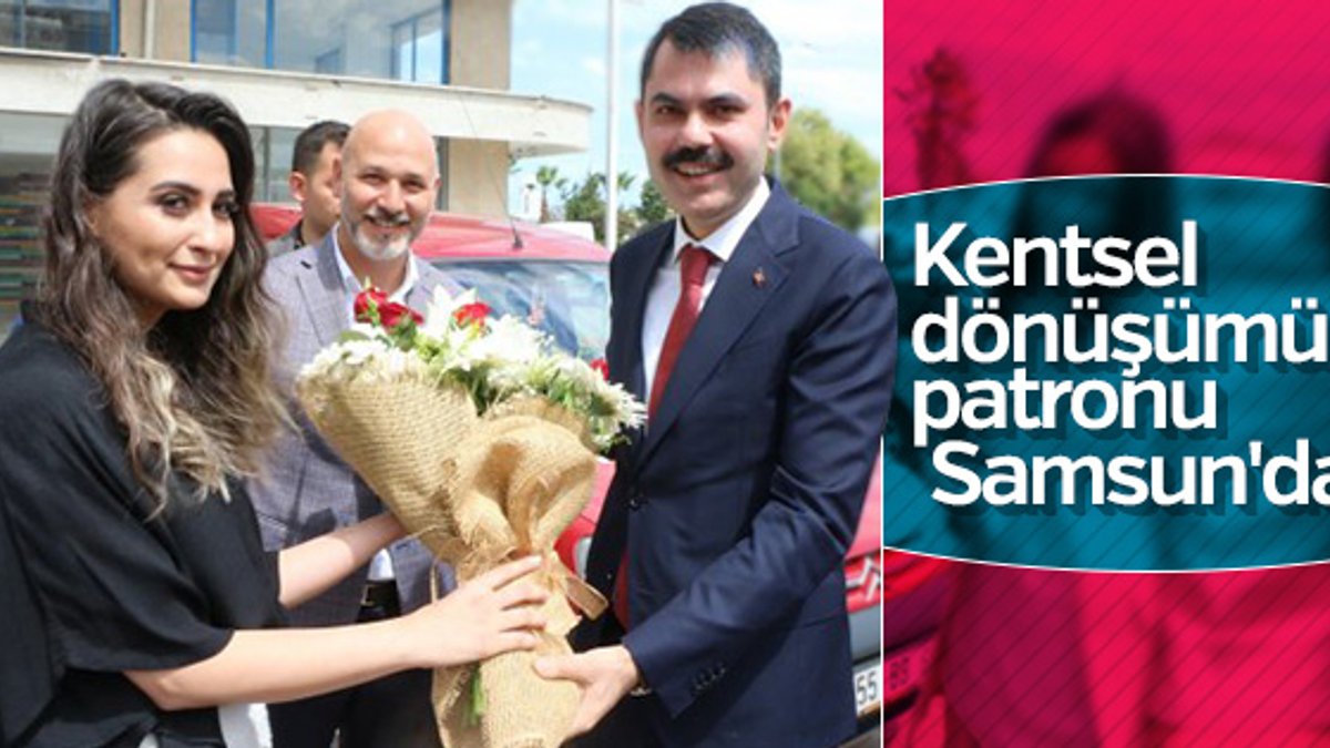 Bakan Kurum Samsun'daki kentsel dönüşümü inceledi