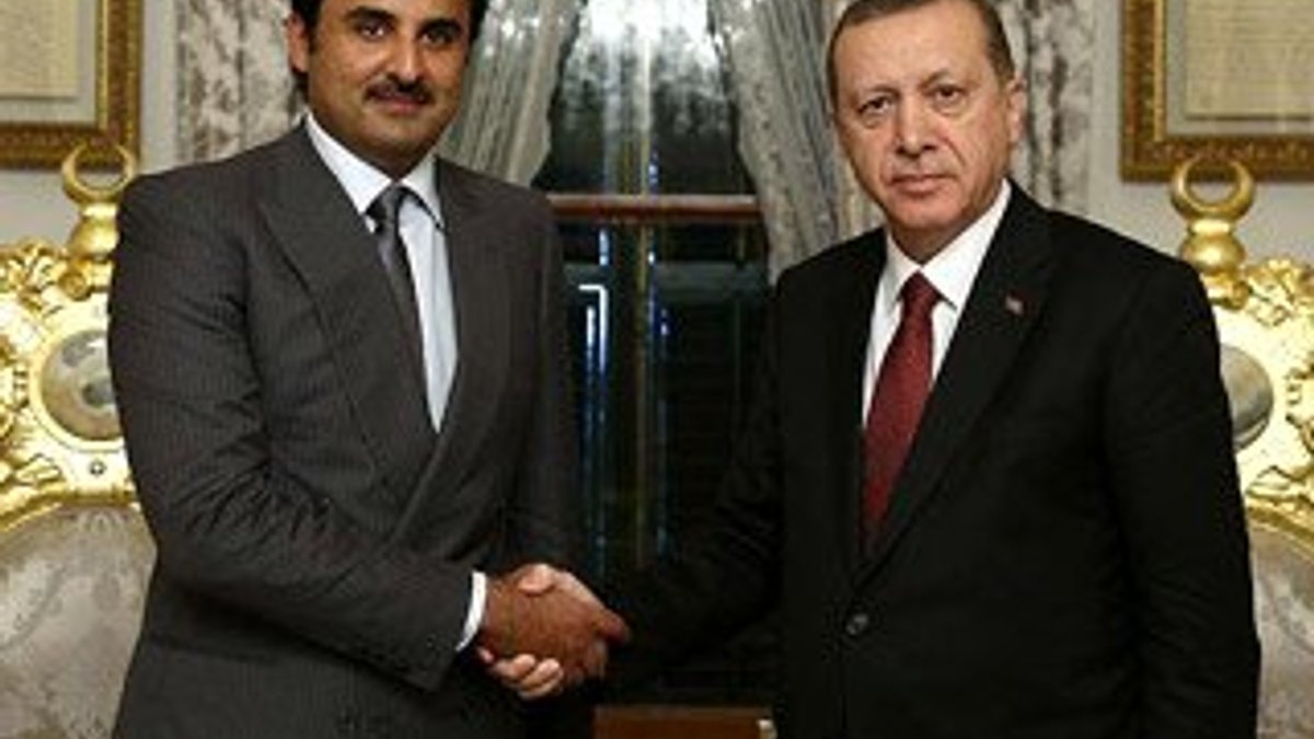 Başkan Erdoğan, Katar Emiri Al Sani’yle görüştü