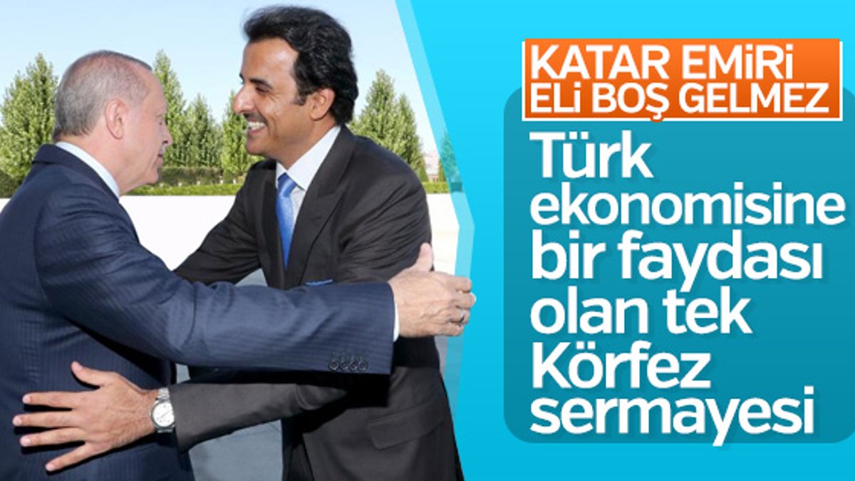 Başkan Erdoğan Katar Emiri ile görüştü