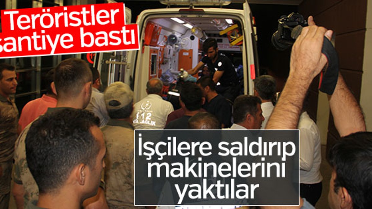 PKK Adıyaman'da mermer ocağına saldırdı