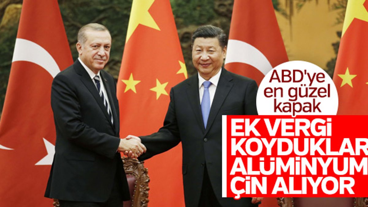 Çin Türkiye'den alüminyum ithal edecek